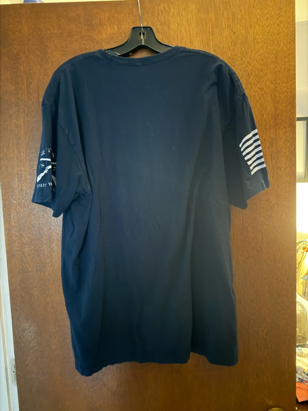 Grunt Style Mens XL Texas Flag Bigger Than The Storm T Shirt - Picture 3 of 7
